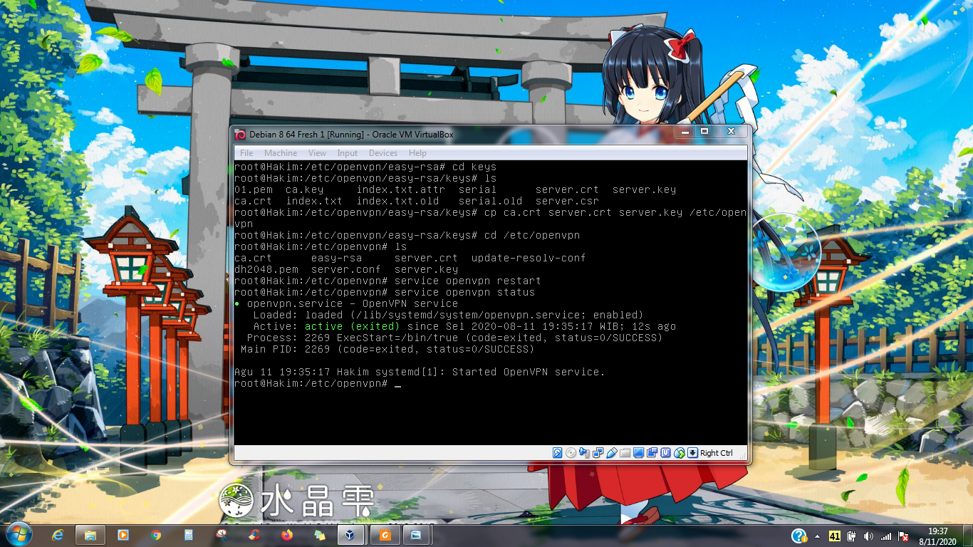 Konfigurasi OpenVPN pada Debian 23