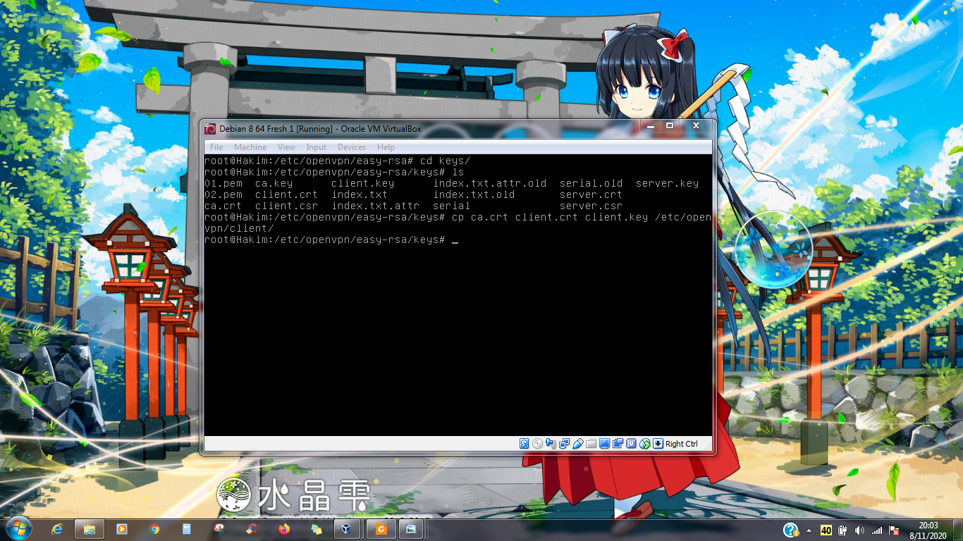 Konfigurasi OpenVPN pada Debian 27
