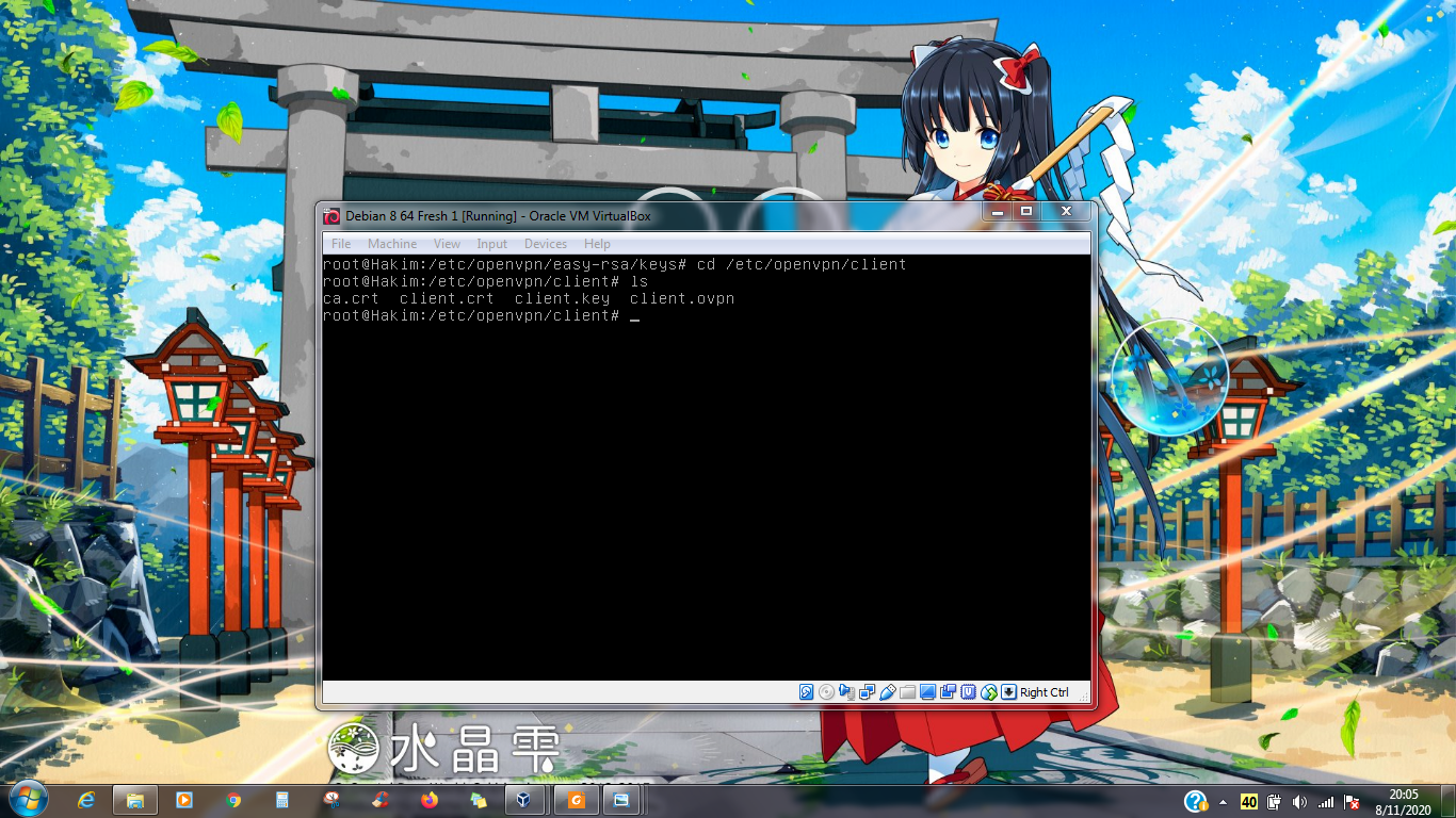 Konfigurasi OpenVPN pada Debian 28