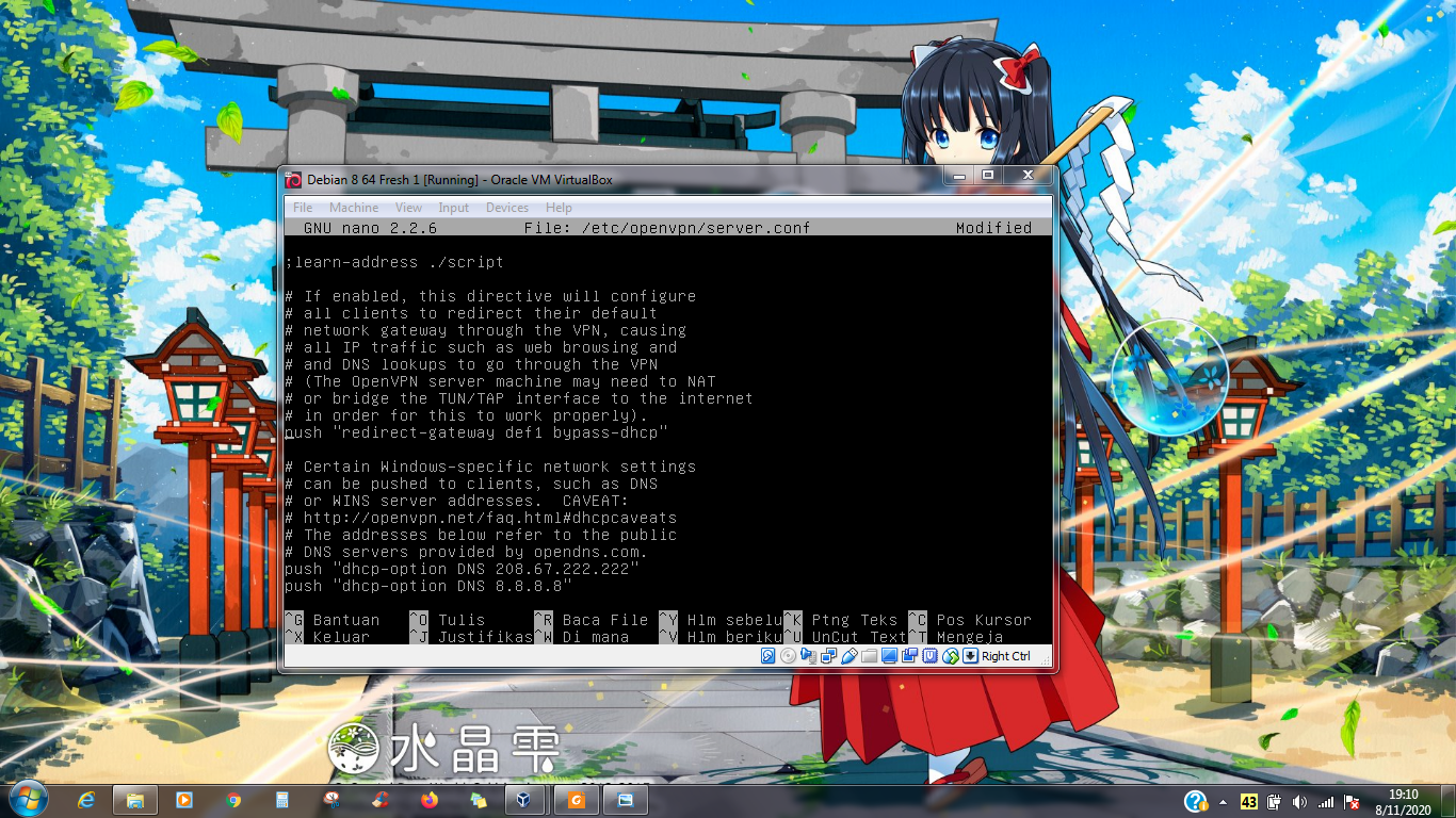 Konfigurasi OpenVPN pada Debian 5 4