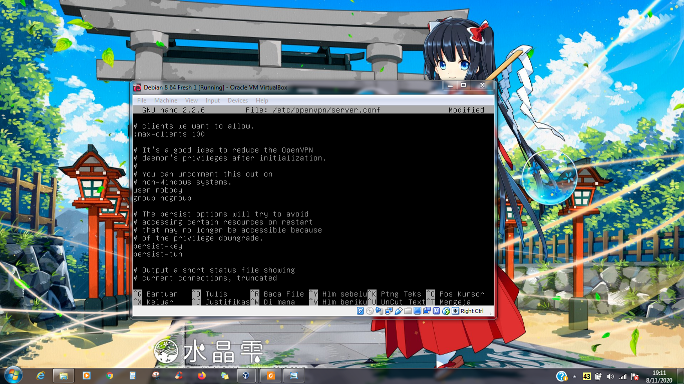 Konfigurasi OpenVPN pada Debian 6 3