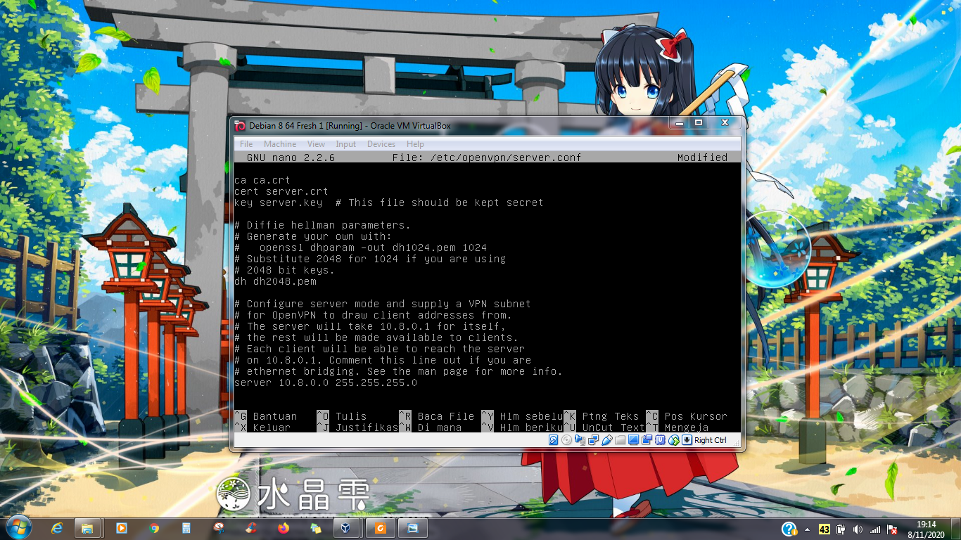 Konfigurasi OpenVPN pada Debian 7 3