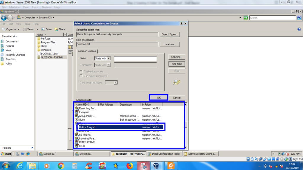 Konfigurasi Roaming Profile pada Windows Server 2008 11