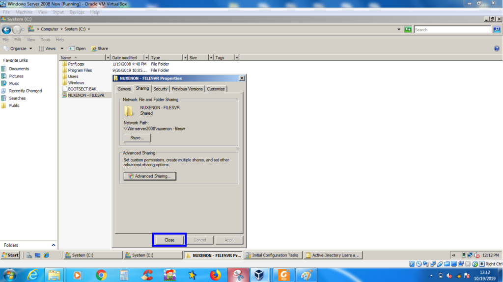Konfigurasi Roaming Profile pada Windows Server 2008 16