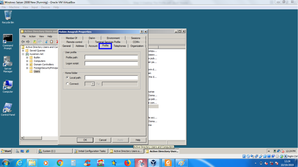 Konfigurasi Roaming Profile pada Windows Server 2008 4 3