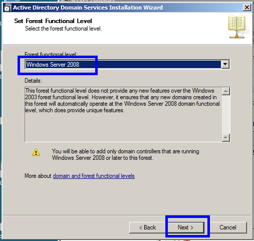Konfigurasi Aktif Direktori pada Windows Server 2008 image 20